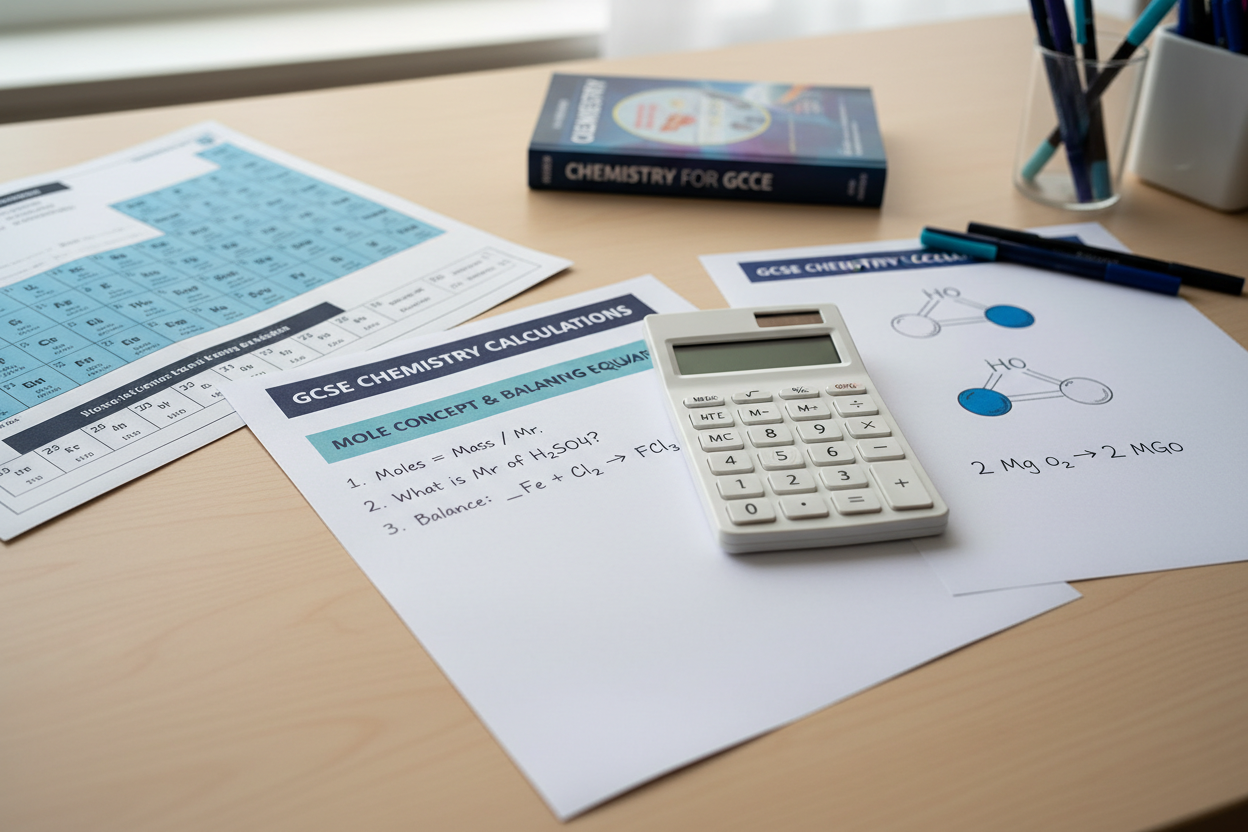 How to Revise GCSE Chemistry Calculations (With Worked Examples)