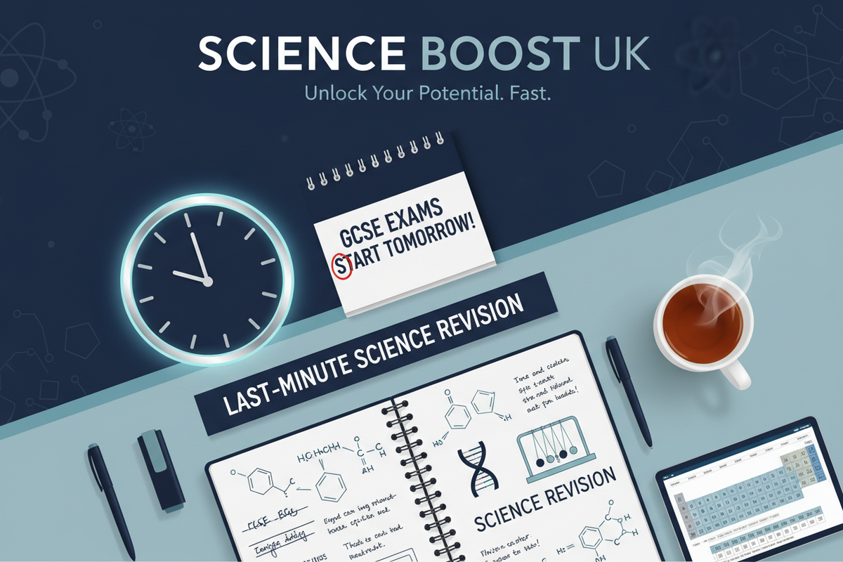 How to Revise GCSE Science If You've Left It Late
