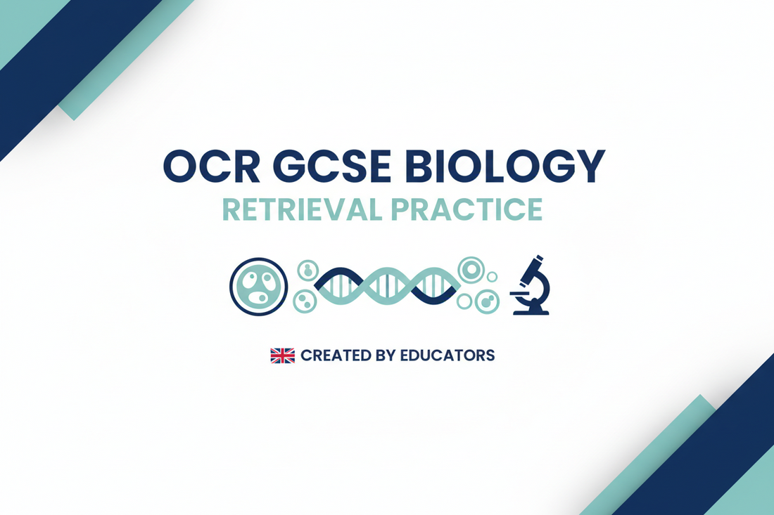 OCR GCSE Biology — The Best Way to Use Retrieval Practice