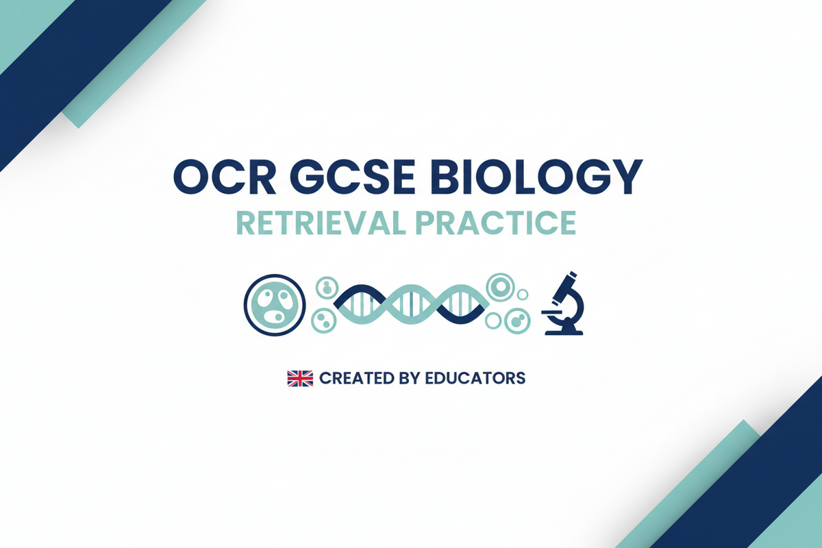 OCR GCSE Biology — The Best Way to Use Retrieval Practice