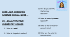 Foundation Tier Complete Bundle | All GCSE Science Retrieval Questions | B1-B7, C1-C10, P1-P7 | Instant PDF Download | Save 30%