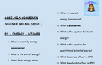 Complete GCSE Physics Package | All Resources Bundle | AQA PDF Digital Download