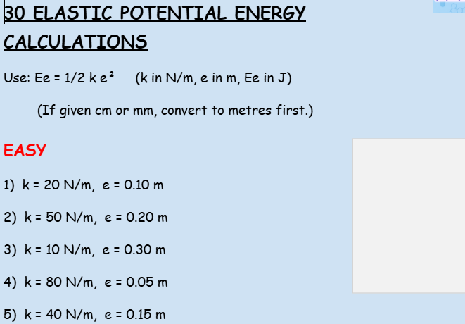 GCSE Energy & Power Bundle | Physics Calculations | AQA PDF Digital Download
