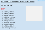 GCSE Energy & Power Bundle | Physics Calculations | AQA PDF Digital Download