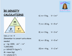 GCSE Physics Density Calculations Worksheet | KS4 | AQA | OCR | Edexcel | PDF Digital Download