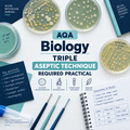 AQA GCSE Biology Aseptic Technique Required Practical Worksheet | Triple Science | KS4 | PDF Digital Download