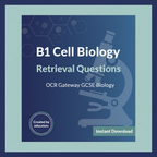 B1 Cell Biology Retrieval Questions
