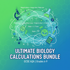 GCSE AQA Combined Science Biology calculations bundle - Complete maths skills worksheets for grades 4-9 PDF