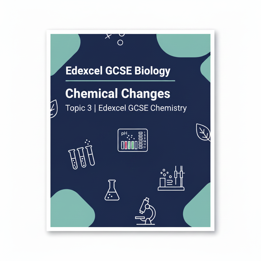 Chemical Changes – GCSE Chemistry Topic 3 Retrieval Questions | Edexcel