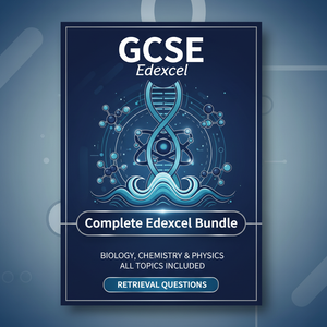 Complete Edexcel GCSE Science Bundle – Biology, Chemistry & Physics | All 29 Retrieval Question Sets