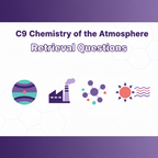 C9 Chemistry of the Atmosphere GCSE Chemistry Higher Tier Retrieval Questions product image