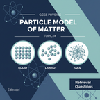 Particle Model of Matter GCSE Physics Topic 14 Edexcel Retrieval Questions worksheet cover
