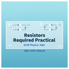 GCSE Physics Combination of Resistors Required Practical Worksheet for AQA, OCR & Edexcel students