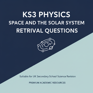 KS3 Space and the Solar System Revision Worksheets | 30 Questions & Answers | PDF Download