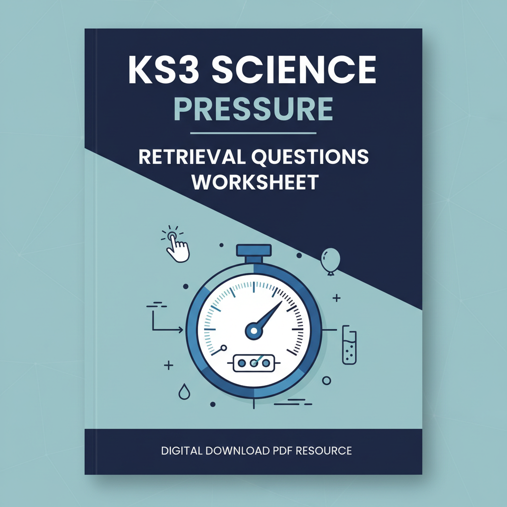 KS3 Science Pressure Retrieval Questions worksheet