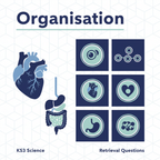 KS3 Science Organisation Retrieval Questions worksheet cover