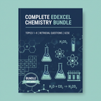 Complete Edexcel GCSE Chemistry Retrieval Bundle | Topics 1–8 | Save 25%