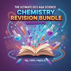 GCSE AQA Chemistry complete revision bundle - All topics worksheets and practice questions for grades 4-9 PDF