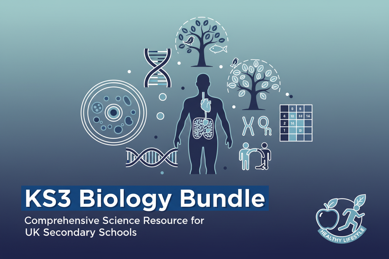 KS3 Biology Complete Retrieval Questions Bundle cover