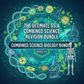 GCSE AQA Combined Science Biology revision bundle - Complete topic worksheets for grades 4-9 PDF