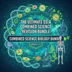 GCSE AQA Combined Science Biology revision bundle - Complete topic worksheets for grades 4-9 PDF