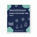Groups in the Periodic Table – GCSE Chemistry Topic 5 Retrieval Questions | Edexcel