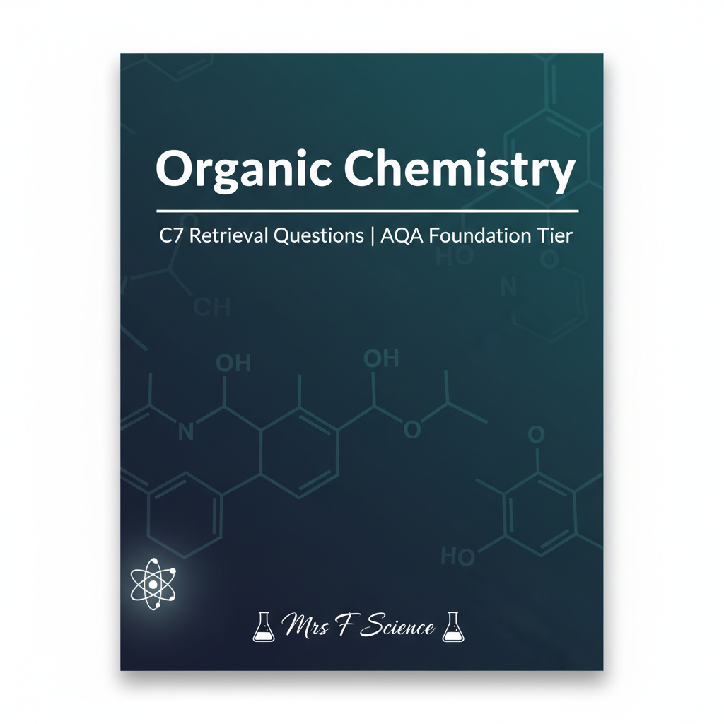 Organic Chemistry C7 Retrieval Questions