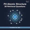 P4 Atomic Structure Retrieval Sheet